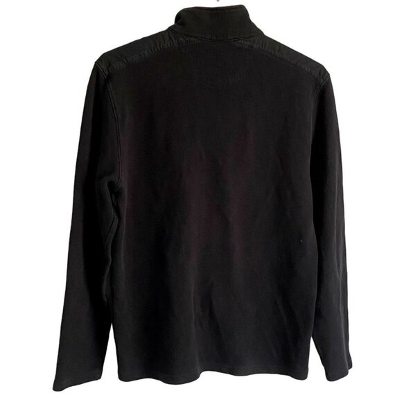MICHAEL Michael Kors Black Long Sleeve Top Quarter Zip Large - Picture 4 of 6